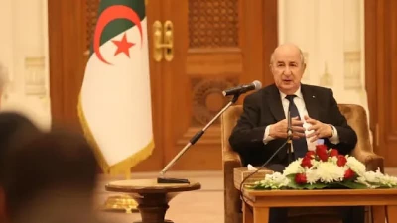 تبون يؤكد استعدادهم لأي وساطة في مضيق هرمز