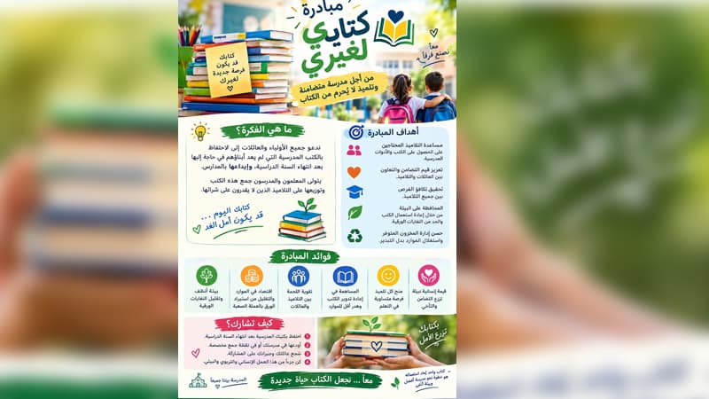 Ms. Nadia Chouchouchi Starts Book Initiative in Manouba