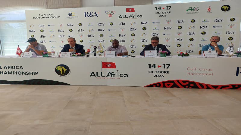 Hammamet hosts African Golf Championship with 68 players from 17 nations