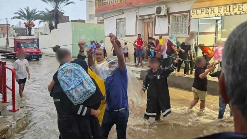 Jamal Elementary students evacuated after heavy rain