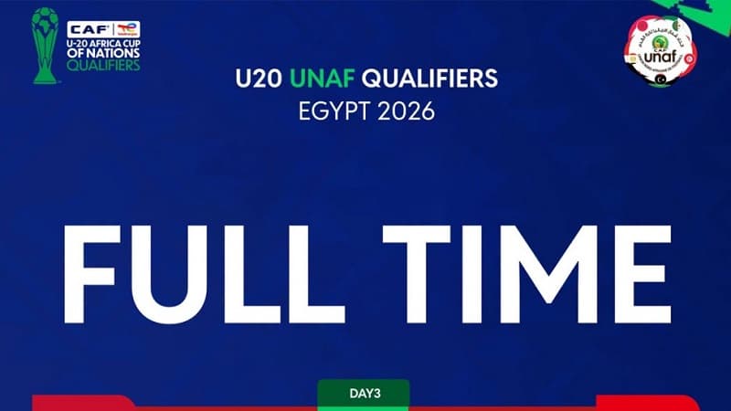 U20 African Cup Qualifier: Tunisia Loses to Egypt