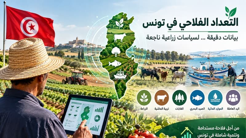 تعداد الفلاحة الأول في تونس يبدأ قريبا