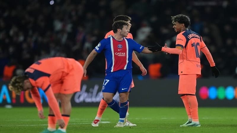 Paris Saint-Germain's first loss to Barcelona