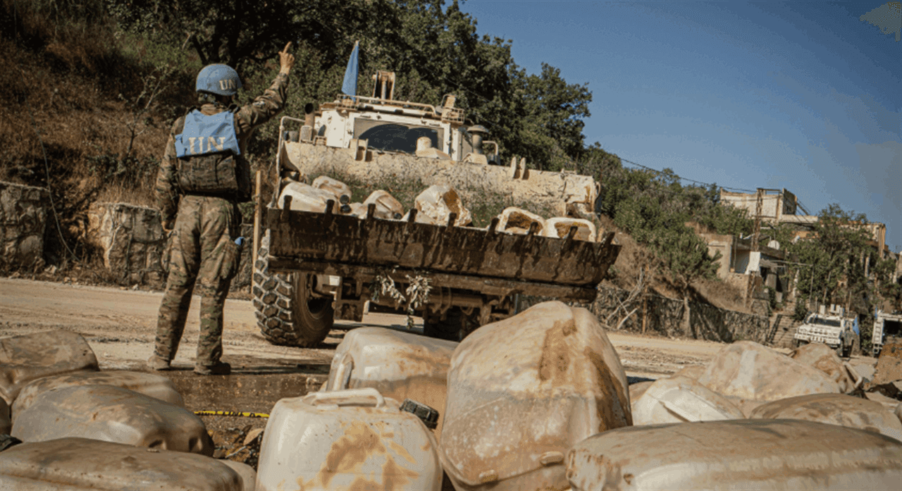 UNIFIL reports in the south include ammonium nitrate