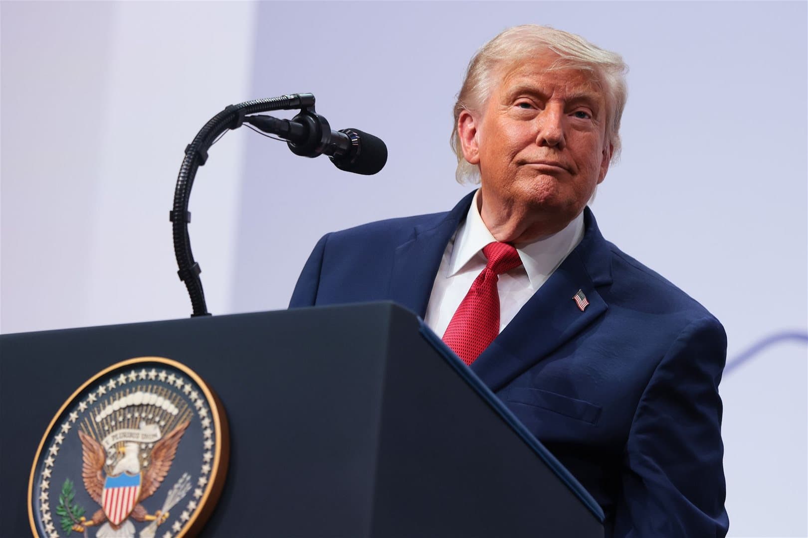 Trump Posts About New American Land