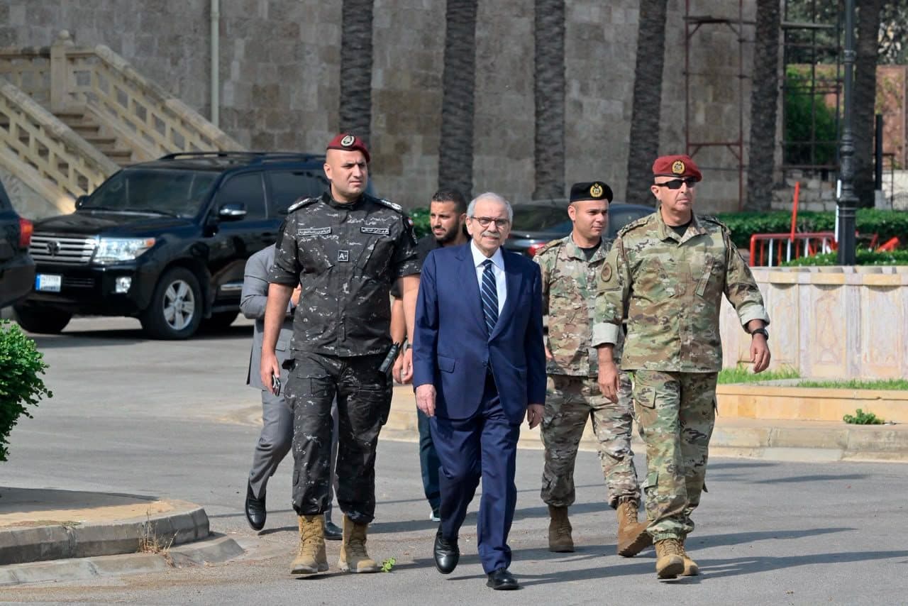 President Salam and Defense Minister Visit South Litani