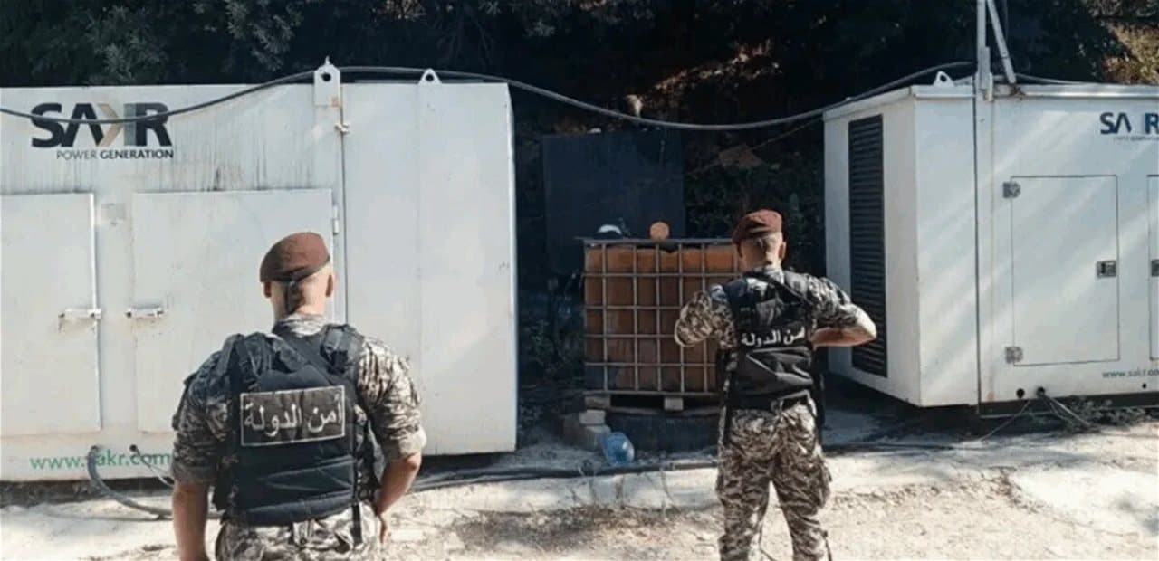 Live footage of illegal generator seizure