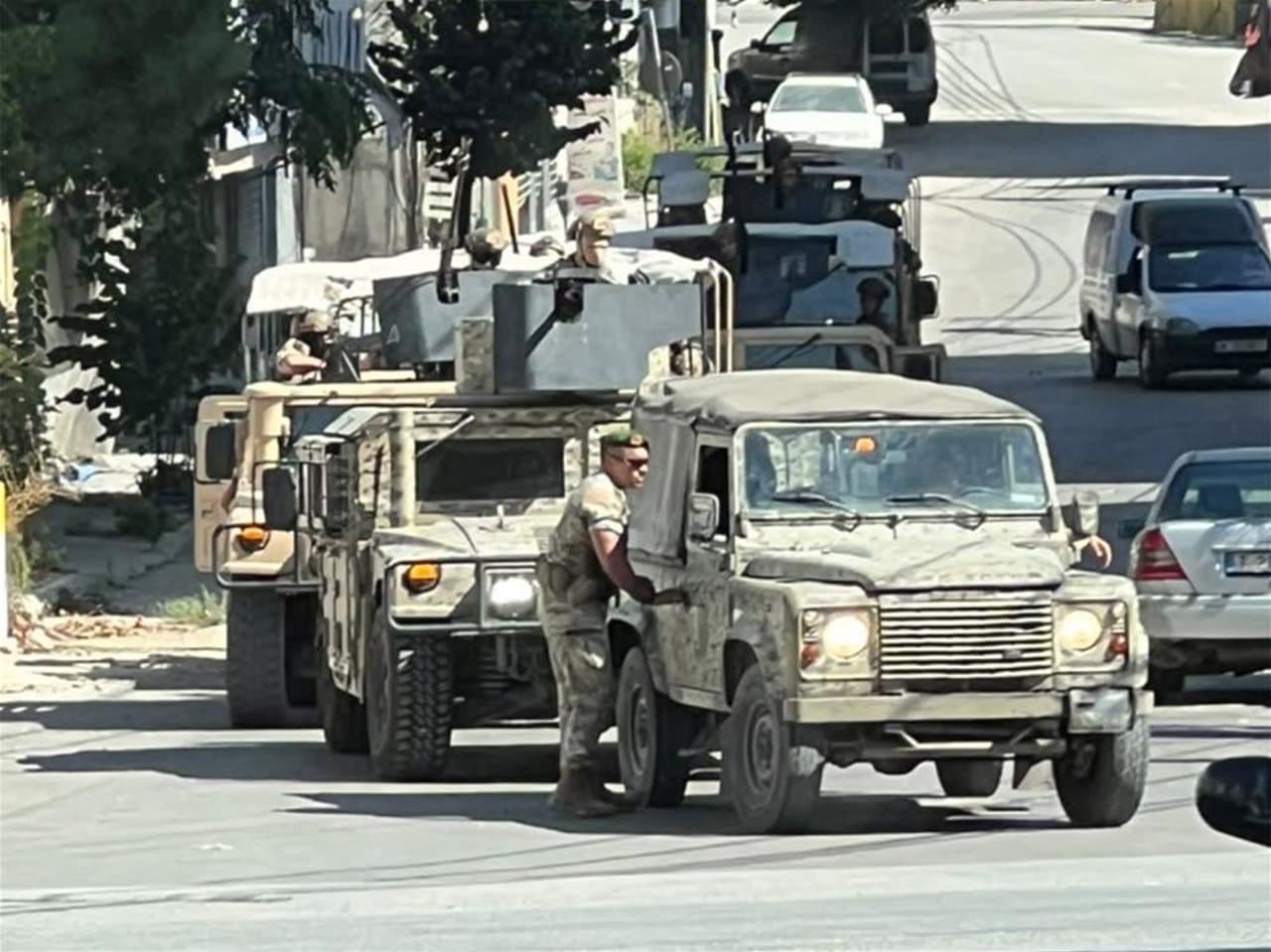 الجيش يوضح إجراءات تفتيش ومصادرة في المناطق التجريبية