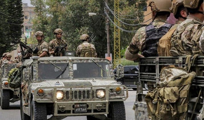 الجيش يوضح تفاصيل اعتقال رئيس عصابة في الضاحية