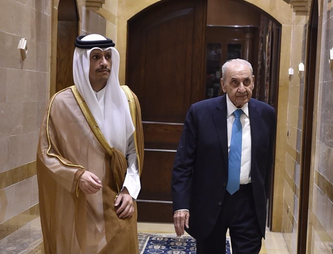 بري يوجه شكرًا لقطر مجددًا