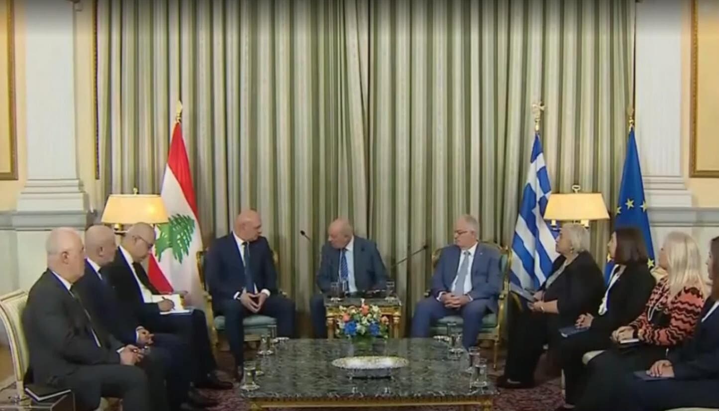 President Aoun visits Greece for talks