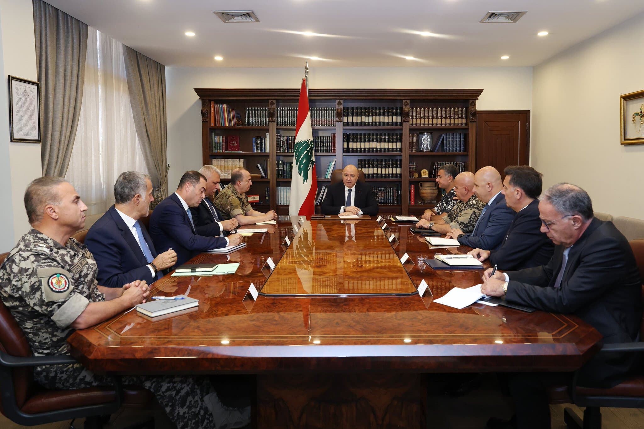 Aoun: Security gaps in south threaten sovereignty