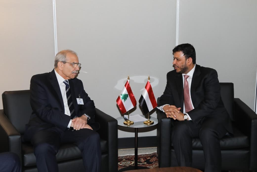 العليمي يتحدث عن التطورات في لبنان واليمن