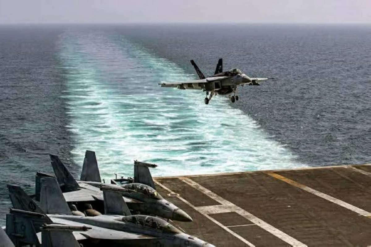 سنتكوم: الطائرة البحرية المصادرة تعطل