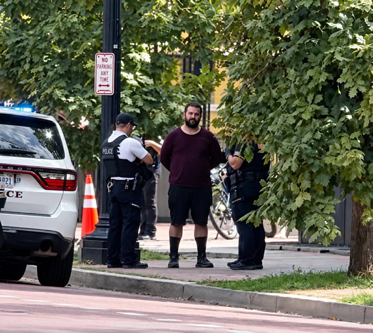 House Security Disrupts After Trump Meeting Request