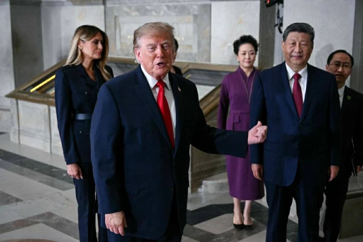 ترامب يناقش ملف إيران مع رئيس الصين