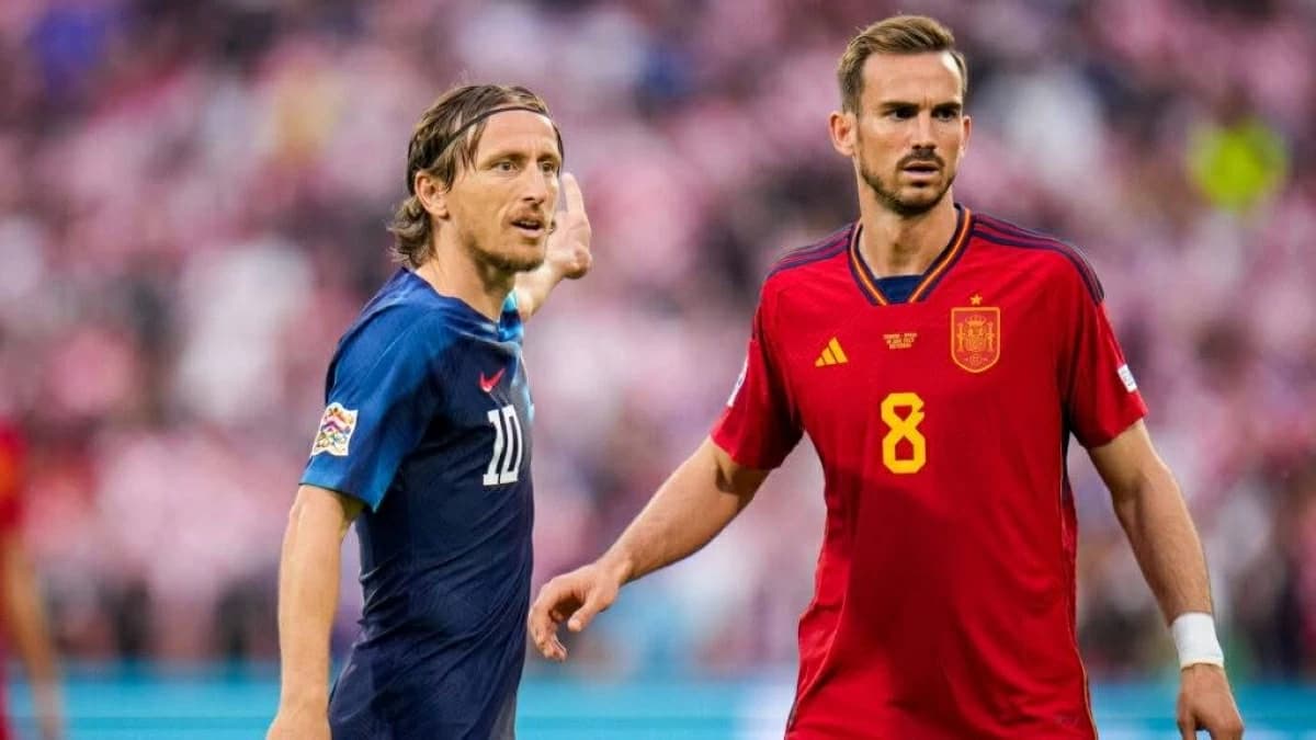 مباراة إسبانيا وكرواتيا في دوري الأمم