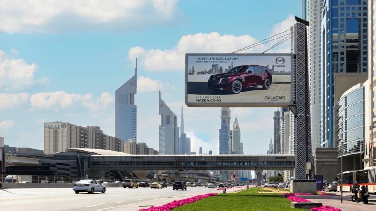 دبي تتصدر سوق الإعلانات الخارجية