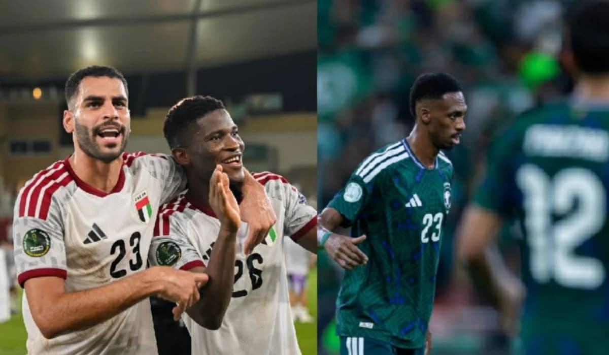 مباراة الإمارات والسعودية في خليجي 27