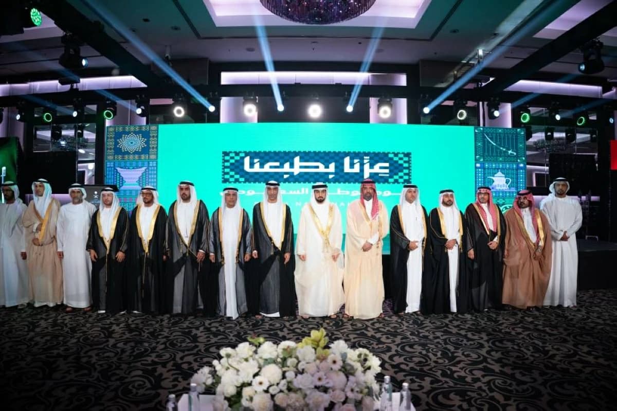 أحمد بن محمد يشارك في احتفال القنصلية السعودية بدبي
