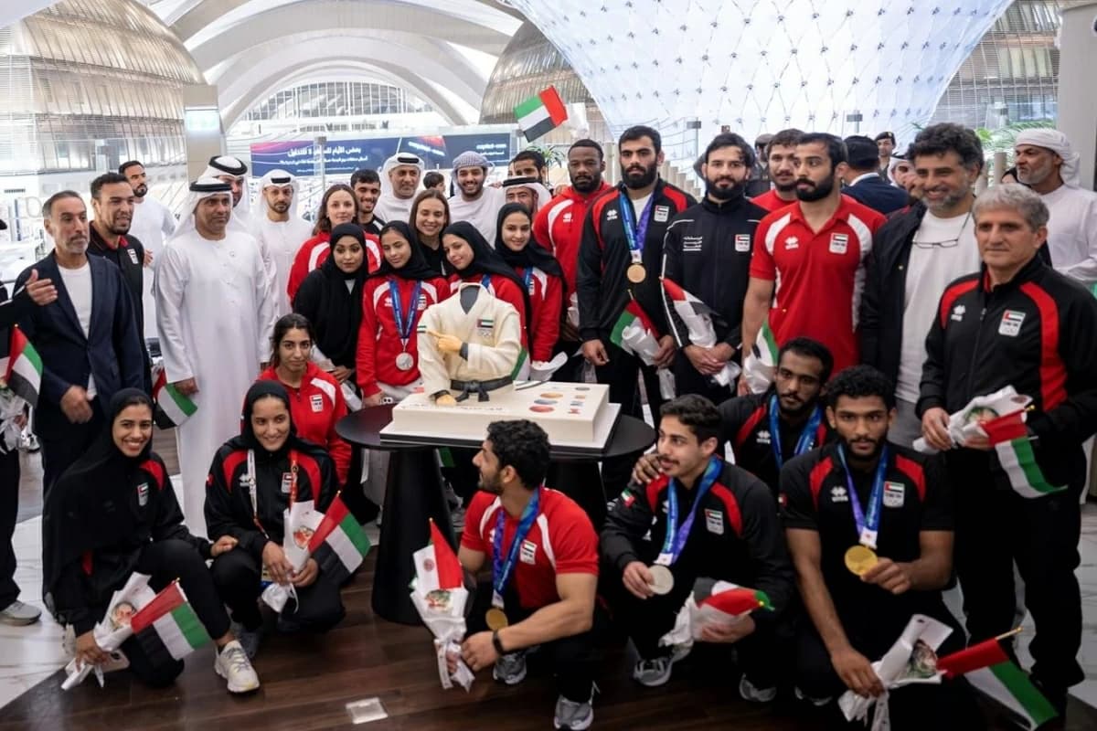 ورود ترحيبية للجوجيتسو بعد إنجاز آسيوي