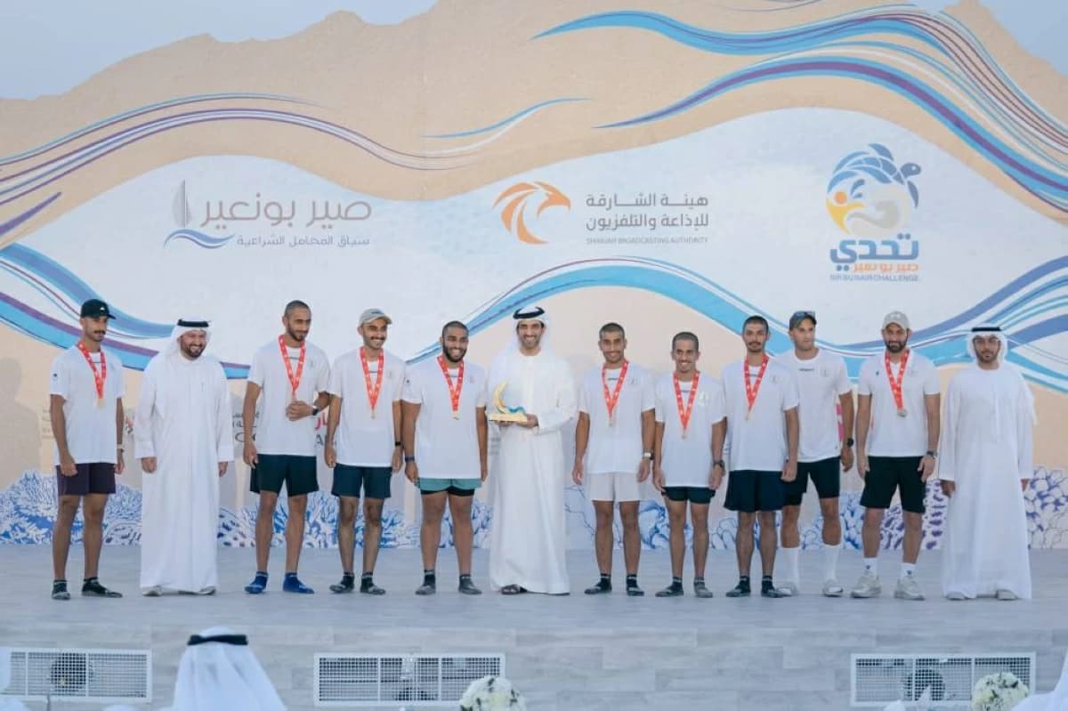 سلطان بن أحمد يكرم أبطال الصير بونعير