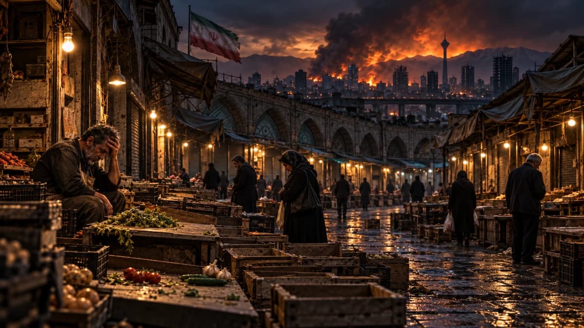 إيران.. أثر مغامرات النظام على معيشة البسطاء