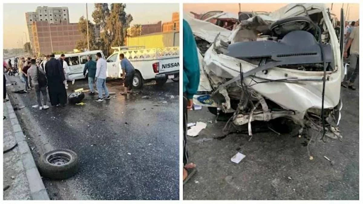 حادث تصادم في مصر يخلف 19 قتيلاً
