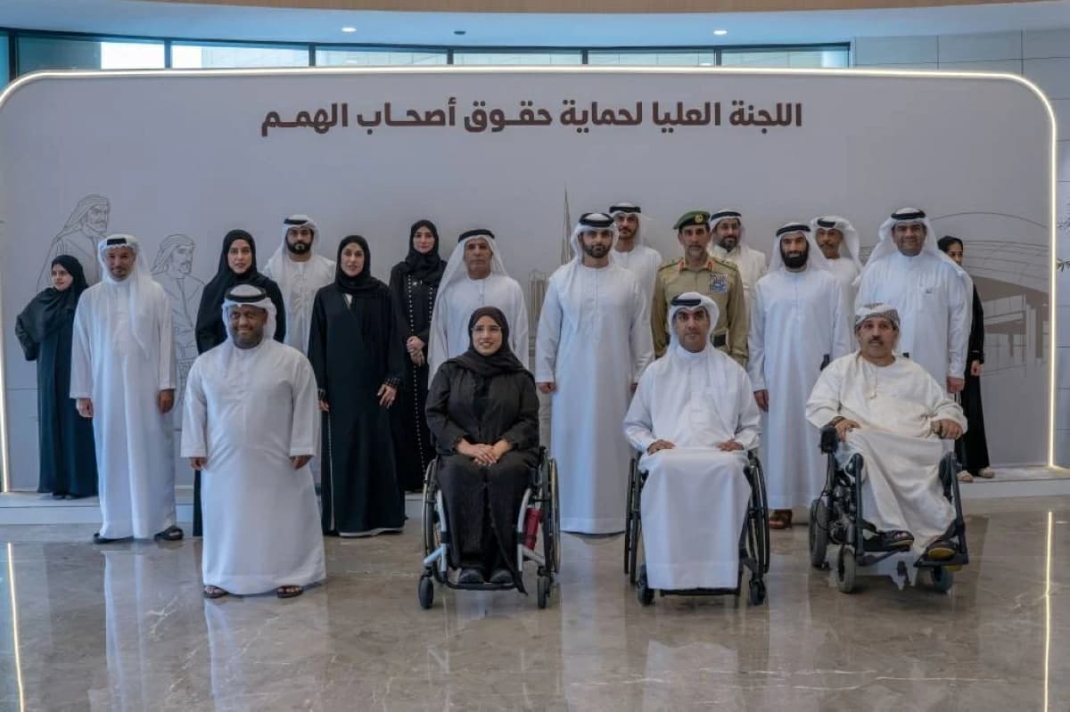 منصور بن محمد يرأس اجتماع حقوق ذوي الهمم