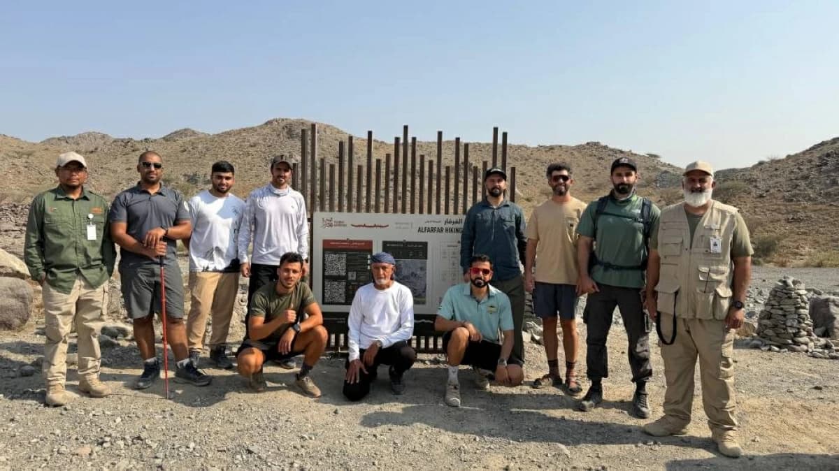 الفجيرة للمغامرات تنظم مسيراً على الفرفار