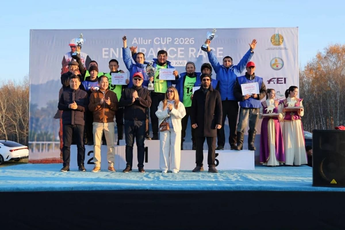 أريستانباي يفوز بكازاخستان في سباقات القدرة