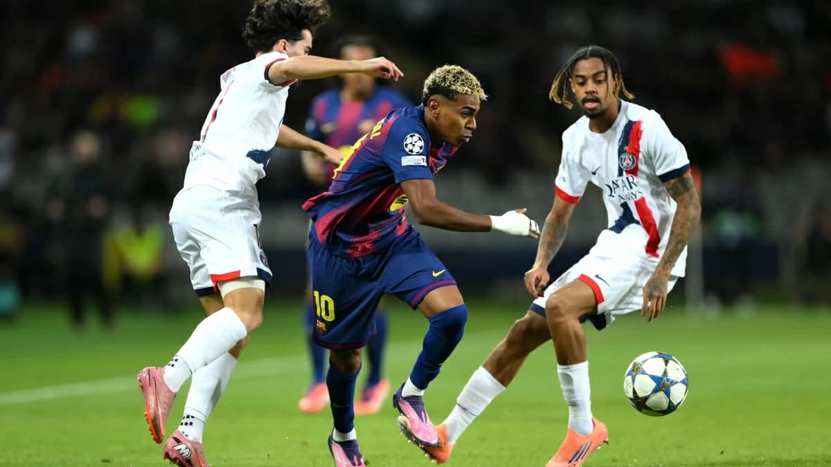 باريس وبرشلونة تتواجهان في دوري الأبطال