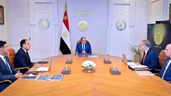 السيسي يوصي بسحب الأراضي الصناعية غير المستغلة
