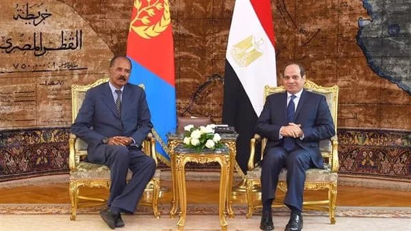 السيسي يعبر عن دعم مصر لإريتريا