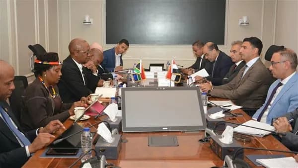 مصر وسوبا تبحثان مشاريع حديد