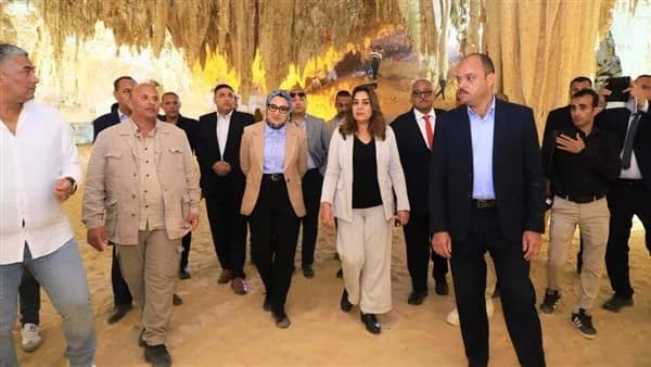 إعلان كهف الجارة محمية في الوادي الجديد