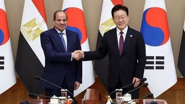 السيسي ونظيره الكوري يوقعان اتفاقيات