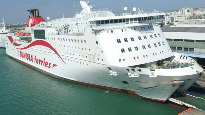 Carthage ferry leaves Jerba port with 2,441 onboard