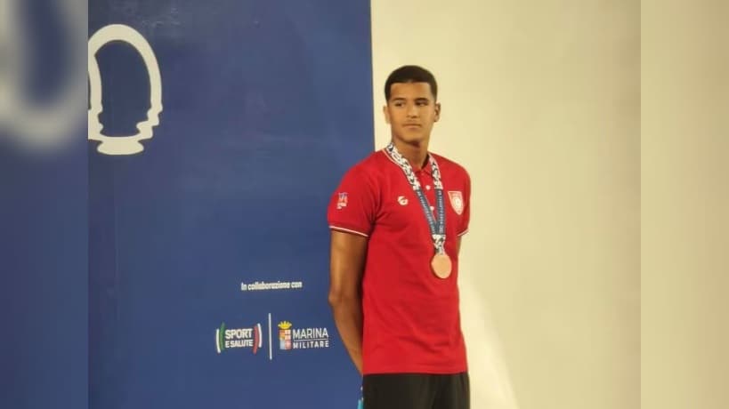 Mediterranean Games Swimming: Ben Abbas Secures Bronze