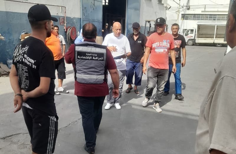 Water distribution in Manouba under security oversight