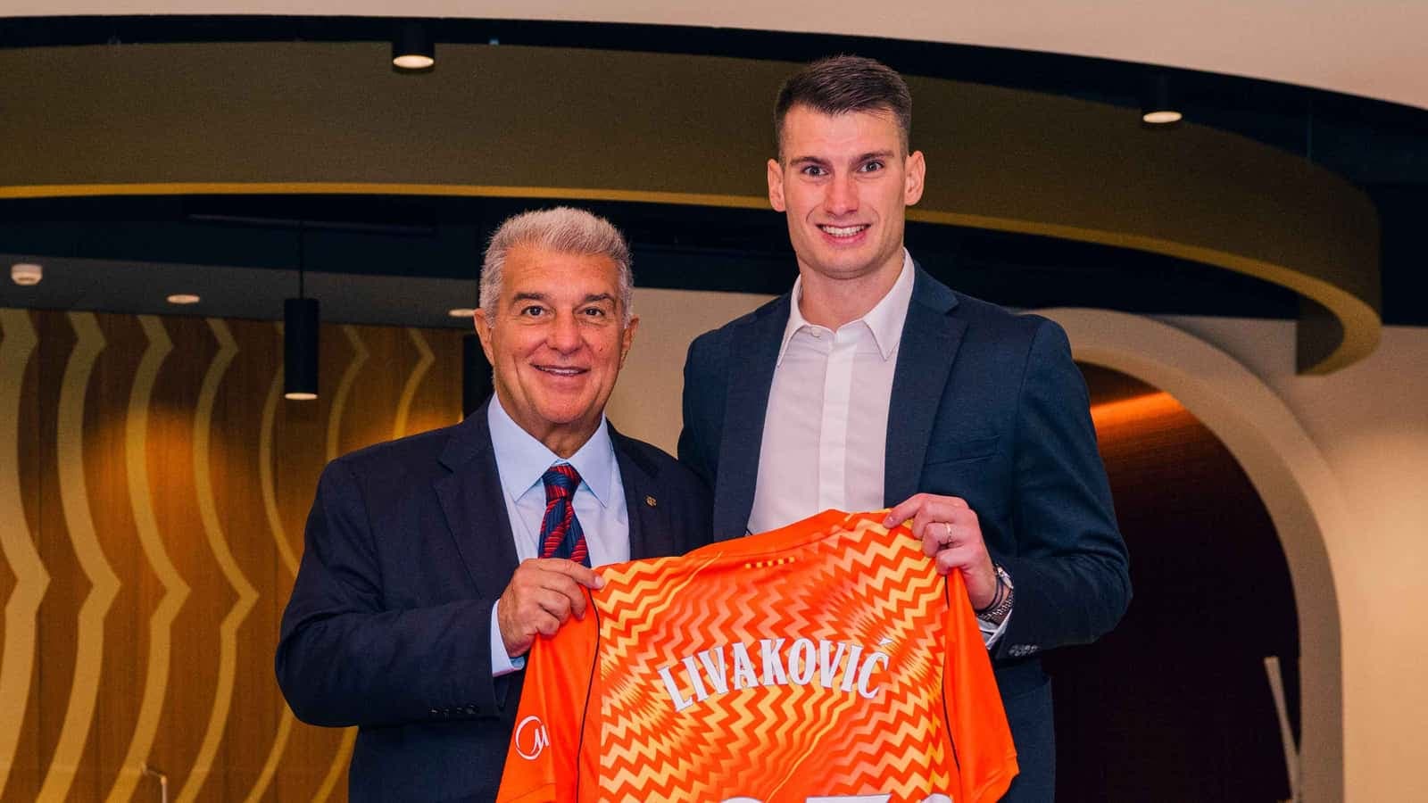 Barcelona acquires Livaković