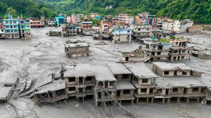 Countries with citizens affected by Nepal flood