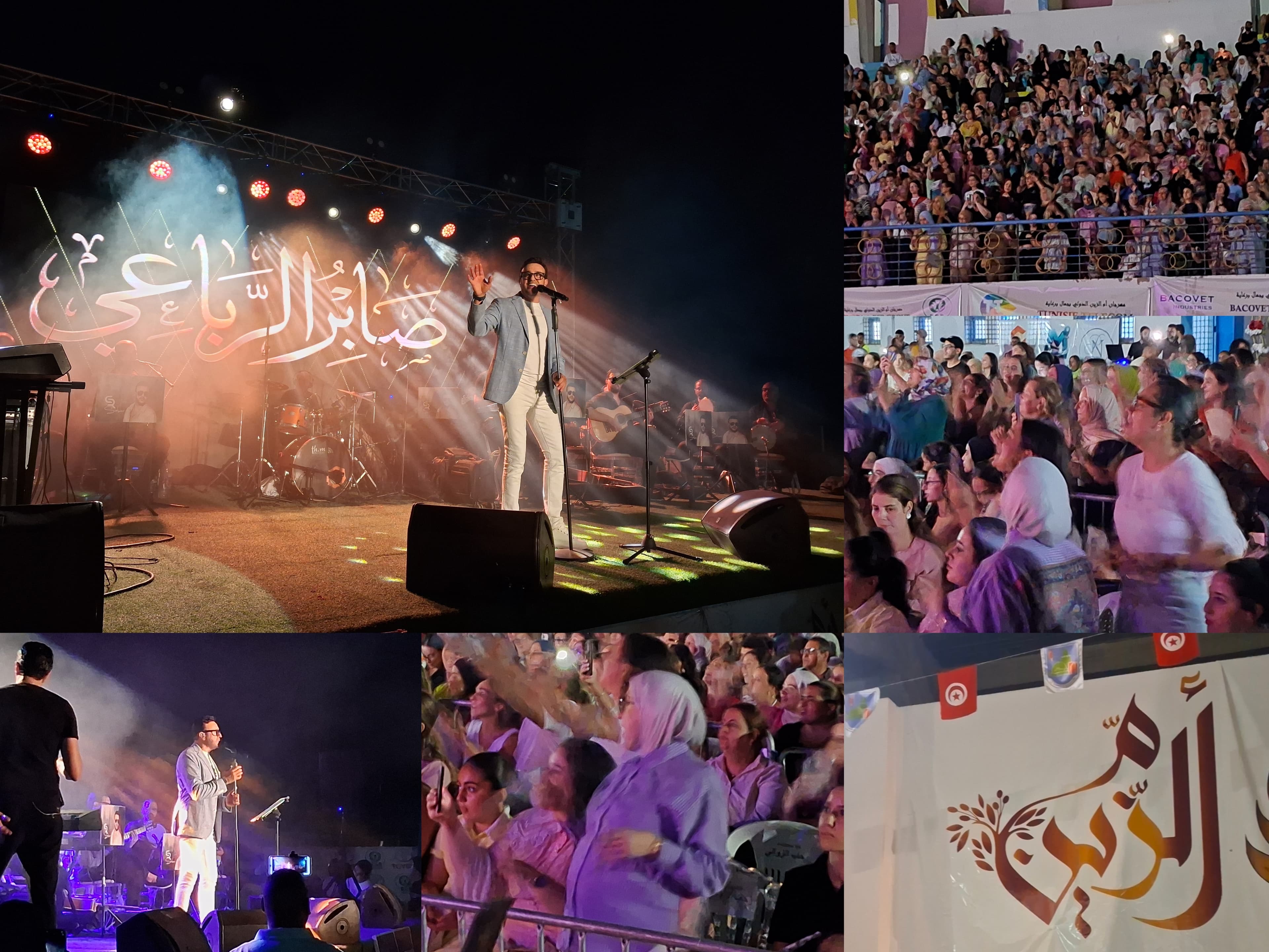 صابر الرباعي يختتم مهرجان أم الزين ال51