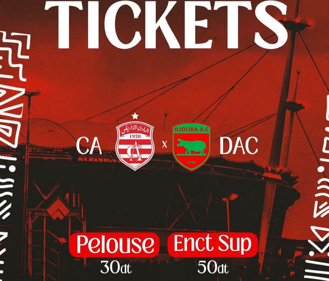 Club Africain details ticket sales for DJULIBA