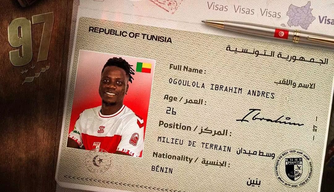 الأولمبي الباجي يضم إبراهيم إندريس