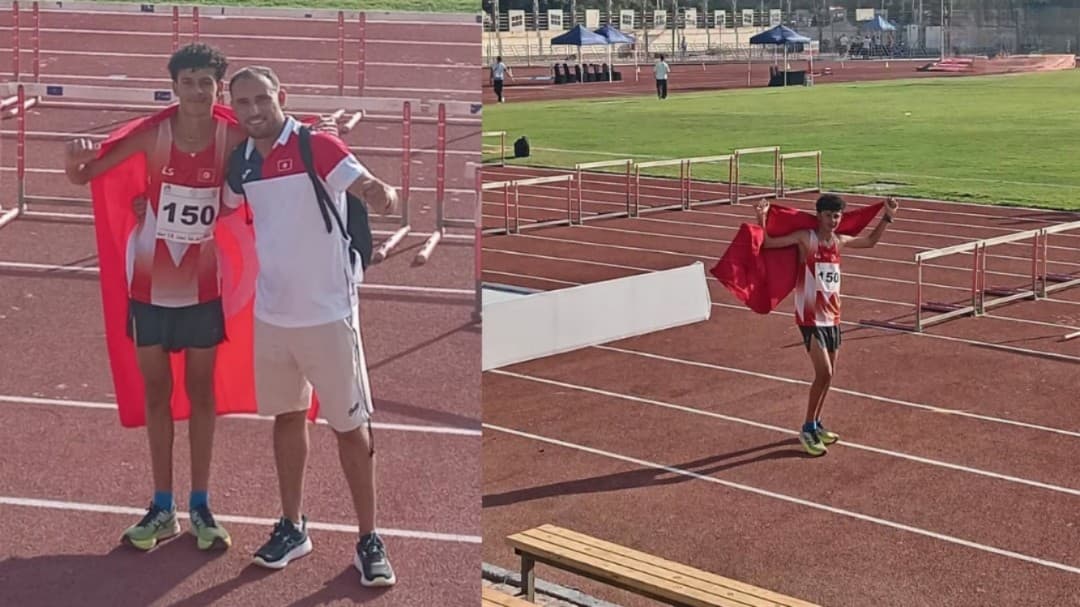 Mohamed Amin Al-Majri wins gold at Arab U-18 Athletics