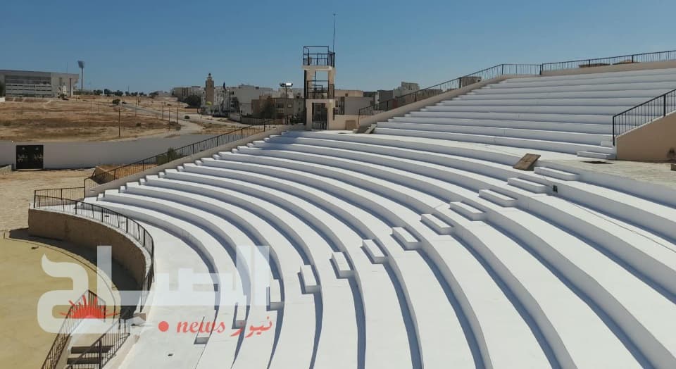 تقدم مشروع مسرح بوحسينة بنسبة 99%
