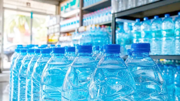 Madinin... Business caught selling bottled rainwater