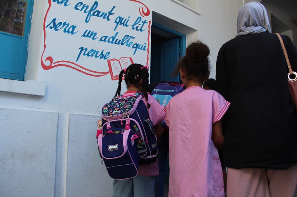 Back-to-school at Nahj Al-Hind in Tunis