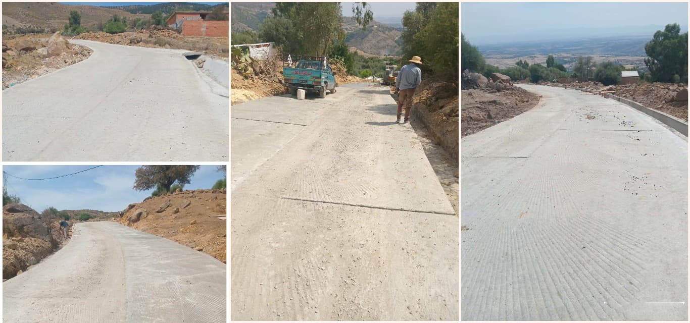 Balta Bouaouan achieves 50% progress in road development